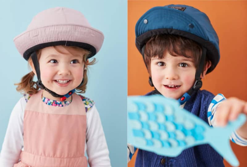 Perfect match with clothes!Hat-type bicycle helmet wins design award