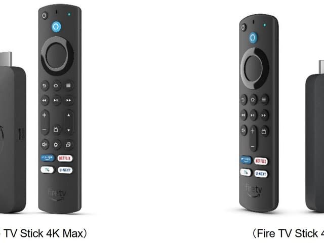 アマゾン、新世代「Fire TV Stick 4K Max」と「Fire TV Stick 4…