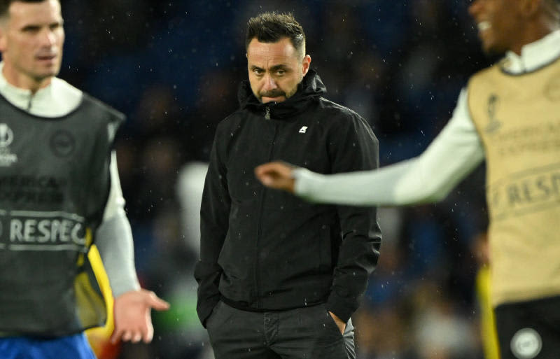 Brighton manager starts with a loss in EL: "It's hard to accept."