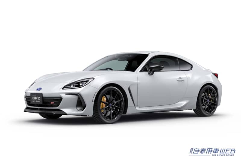 Subaru announces a partially improved model of the Subaru BRZ.Added the long-awaited “STI Sports” as a new grade
