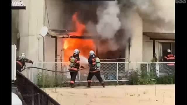 ⚡｜【速報】「家の中から炎が見える」福山市で住宅火災　１人死亡２人けが　　