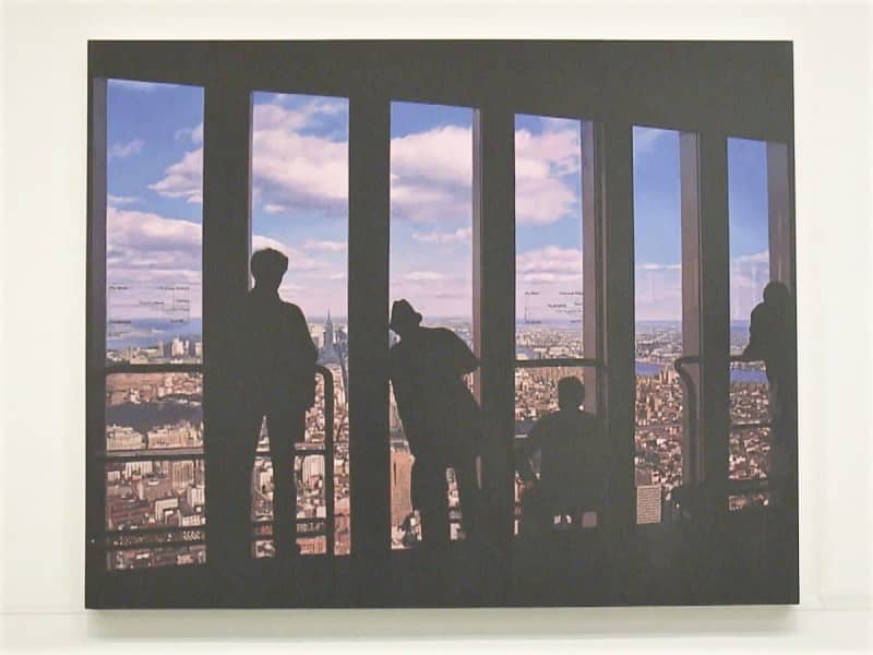 もう見られない世界貿易センタービル展望台の絵画も…現代美術家・福田美蘭さんの作品展 名古屋市美術館