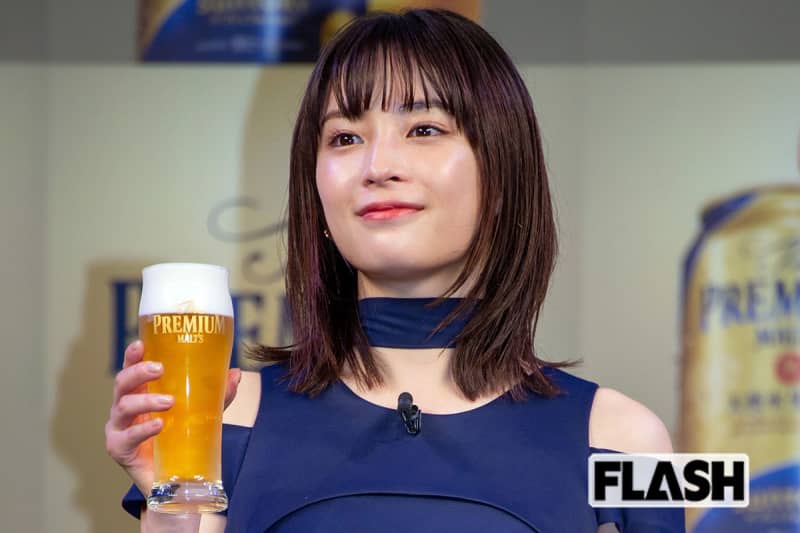 Suzu Hirose ``must do'' after filming: ``Drink a cold beer'' in her manager's car