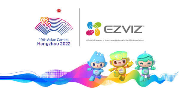 EZVIZが第19回アジア競技大会（杭州）を祝し、スマート家電の公式IoTサービスとして接続と…