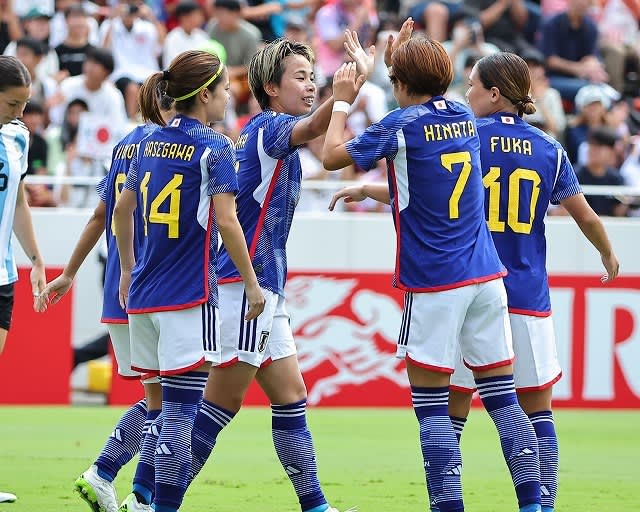 [Breaking news on the match against Argentina] Nadeshiko J returns with a score of XNUMX-XNUMX!Tanaka beauty took the lead, Hasegawa hit twice, and Takahashi hit the header.