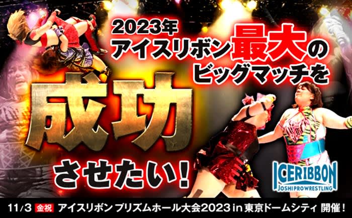 [Ice Ribbon] Started crowdfunding for the 11.3 Prism Hall Tournament