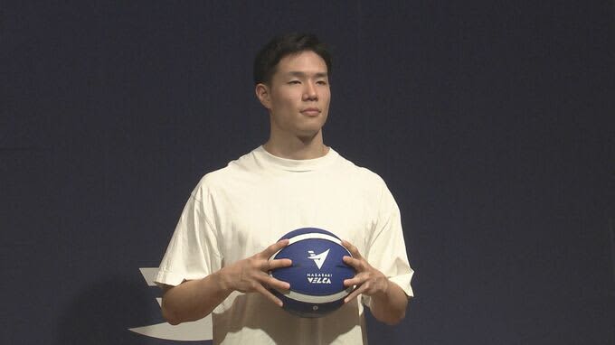 「パリ五輪に向け成長できるベストな場所」馬場雄大選手　長崎ヴェルカに電撃入団　会見での主なやり取り