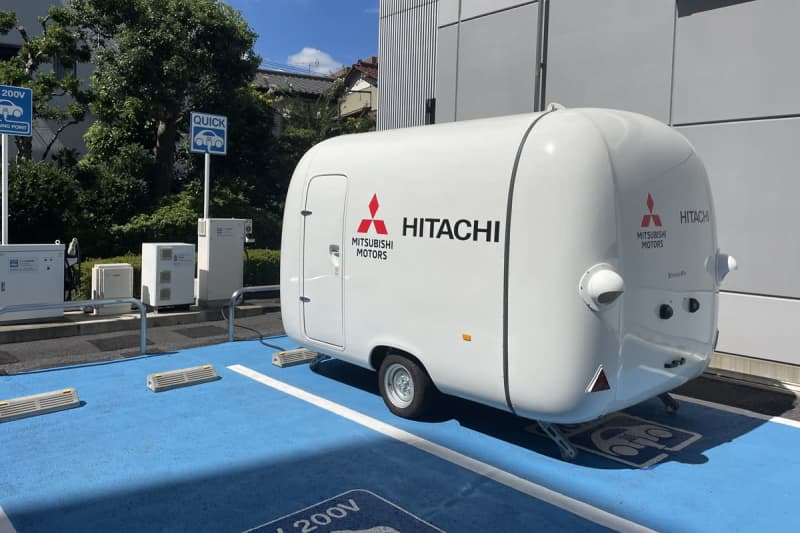 Mitsubishi and Hitachi begin demonstration of circular reuse method for in-vehicle batteries