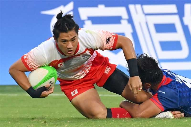 Asian Games rugby sevens, Japan wins bronze medal Ishida (Kyushu Gakuin Takade) wins first Kumamoto prefecture-related medal