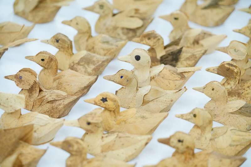 <Hangzhou Asian Games> 3000 "cheering ducks" using technology from intangible cultural heritage were presented to athletes