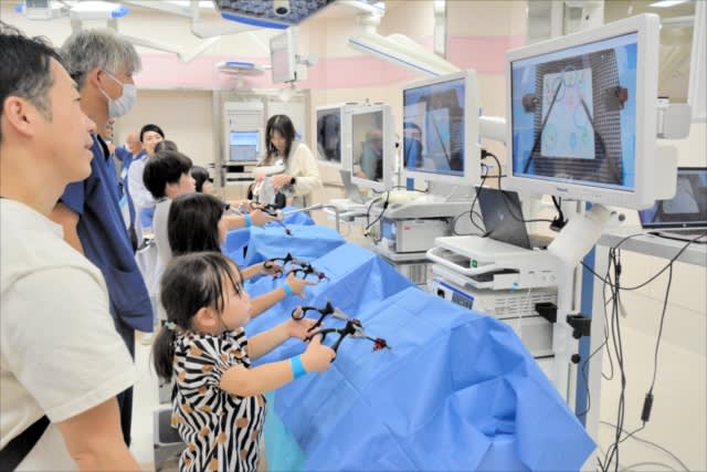 “Medical Park” in Koriyama City, Fukushima Prefecture provides work experience at a hospital for elementary and junior high school students and increases interest in medical care