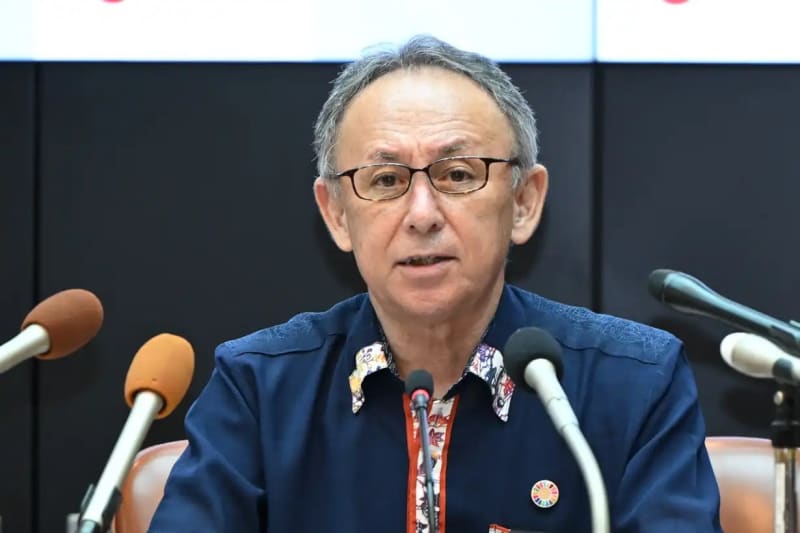 Governor Tamaki plans to make a decision on design change application within 4 days, receives ``instruction'' from Minister of Land, Infrastructure, Transport and Tourism