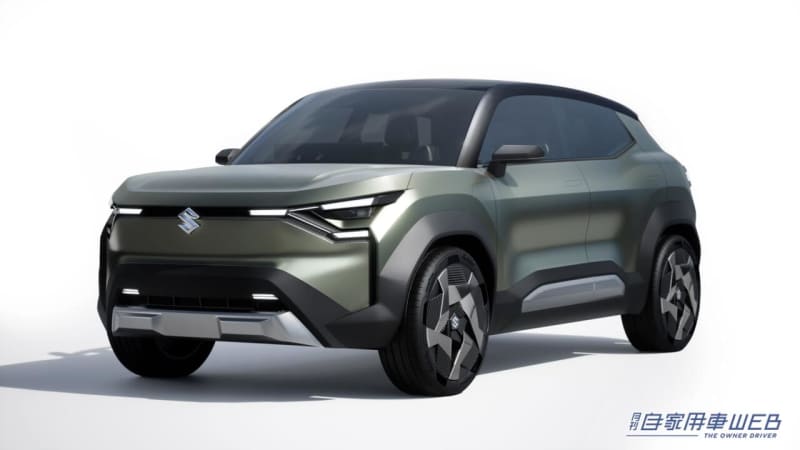 Suzuki launches the first EV world strategic vehicle model “eVX” at JAPAN MOBILITY SHOW 2023…