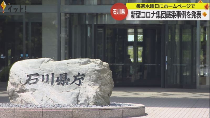 Until now, only influenza has been announced...Ishikawa prefecture begins announcing mass infection cases of the same type 5 new coronavirus on its website