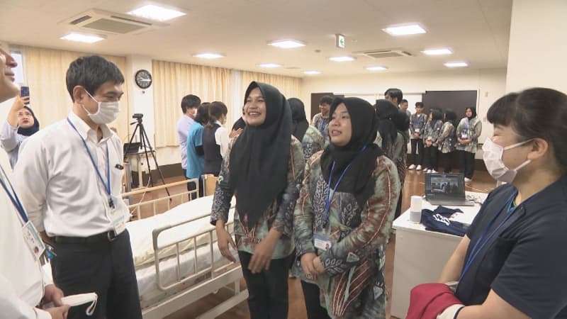 インドネシア若者が医療や介護の現場で研修　名古屋市