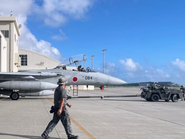 [Air Self-Defense Force Naha Base] Close-up for a day with the F-15 aircraft commander (1), "Fix any malfunctions on the spot" What is the post-flight inspection?