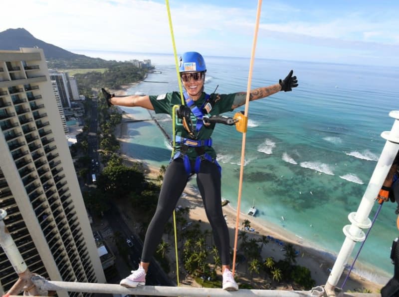 Special Olympics Hawaii charity event “Over the Edge”