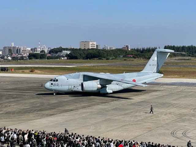 C-2 appears, aircraft tour held!Izumo Airport “Sora no Hi” Festival October 10th