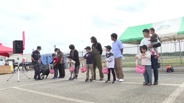 Drug-sniffing dogs and chemical fire engines are also dispatched! …“Sky Day” Festa at Noto Satoyama Airport