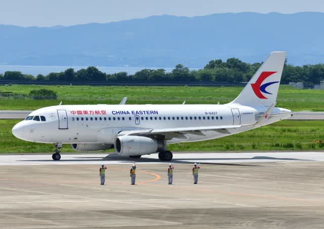Nagasaki first international flight resumed!China Eastern Airlines Shanghai route for the first time in about 1 years and 3 months