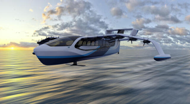 JAL partners with US company for electric sea glider, aiming for social implementation