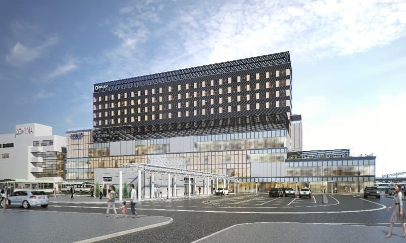 JR Aomori Station East Exit Building will open next spring with 10 floors, housing commercial facilities and hotels