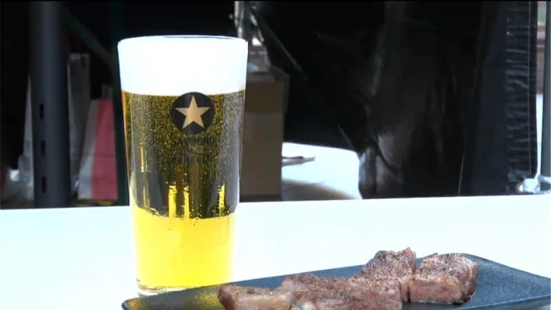 “日本一”鹿児島黒牛とビールの相性をPR　黒牛と黒ラベルコラボ　JA県経済連が東京でイベント