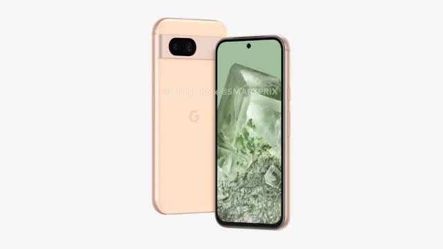 Googleの廉価スマホ「Pixel 8a」予測CG画像。Pixel 7aより小型でフラットデ…