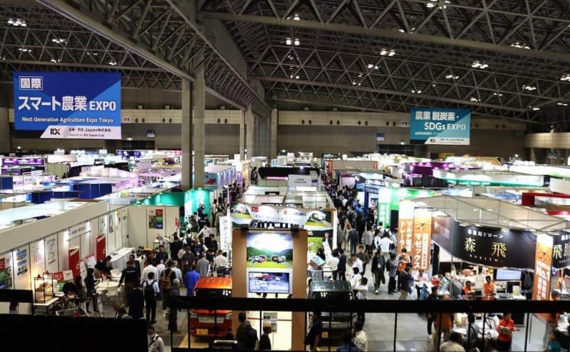Drones, autopilots, agricultural management support...What is cutting-edge smart agriculture?Business negotiations between exhibiting companies and agricultural stakeholders are also active...