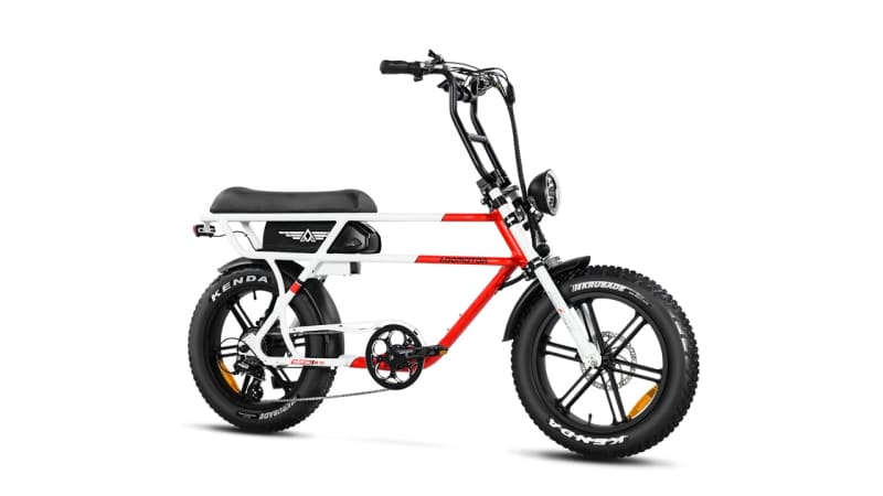 Addmotor's electric moped "CHOPPTAN M-70", retro and minimal style