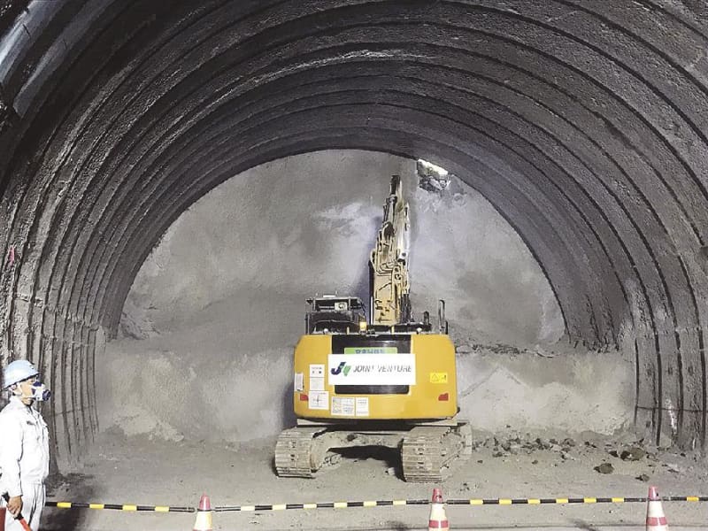 ＪＲ東海／リニア第一南巨摩トンネル（山梨県富士川町）が貫通、施工は大成ＪＶ