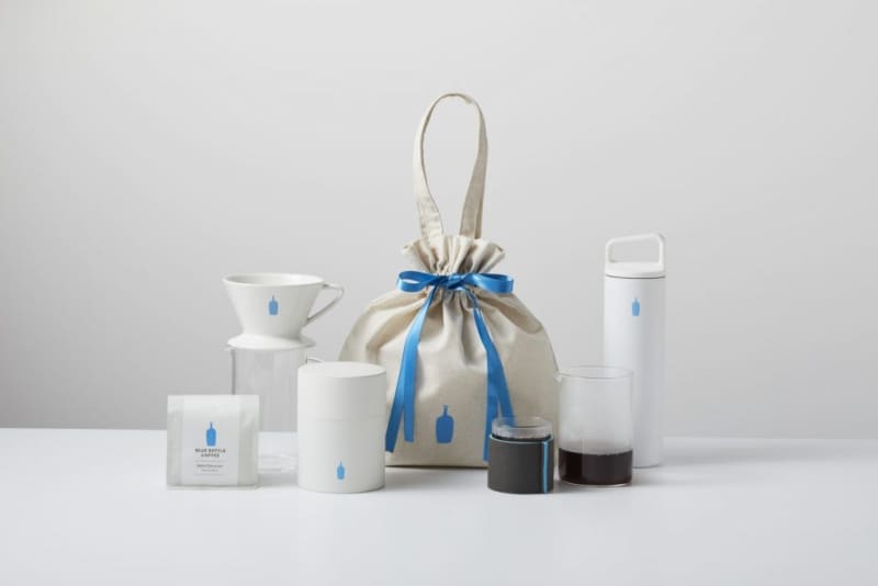 Blue Bottle Coffee will open for a limited time at Kyoto Takashimaya SC Pre-release canister from the 17th