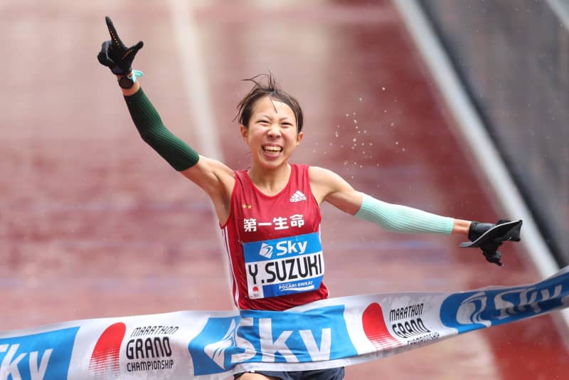 [MGC] Yuka Suzuki has been selected to represent the Paris Olympics after running a new personal best!Mao Ichiyama, who is heading to Paris with her husband, came in second place.