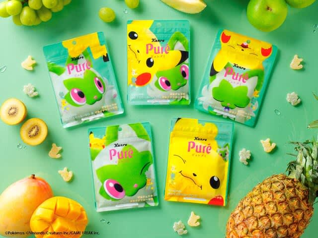A new product is now available in the popular “Pure Gummy Pokemon”! “Nyaoha” gummies are so cute that it’s a waste to eat them.