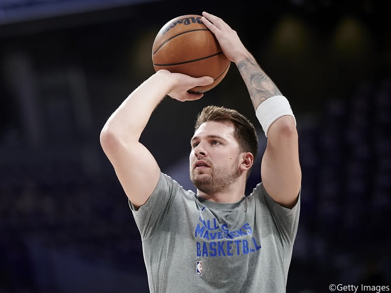 Luka Doncic misses final preseason game due to left calf injury