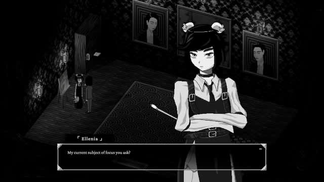 Monochrome visual psychological horror ADV "Night Loops" released for PC - time loop...