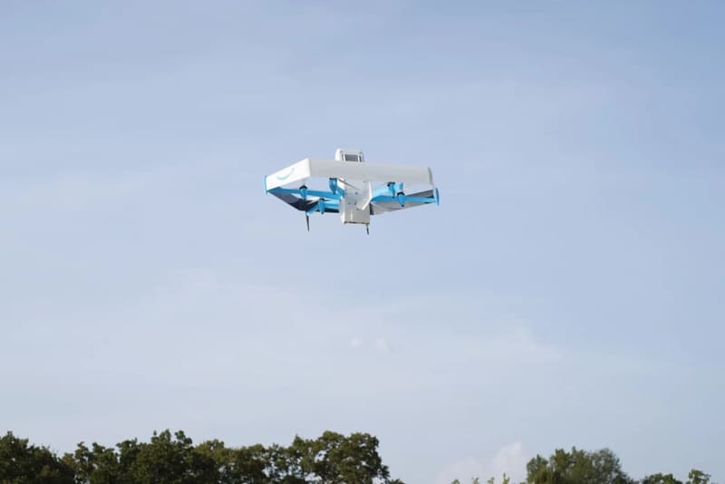 Online pharmacy "Amazon Pharmacy" begins drone delivery in the United States.Prescription medicine takes 60 minutes...