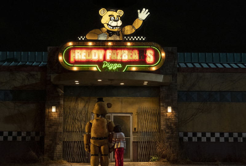 Ruined pizza restaurant mascot that moves eerily ``Five Nights at Freddy's'' to be released