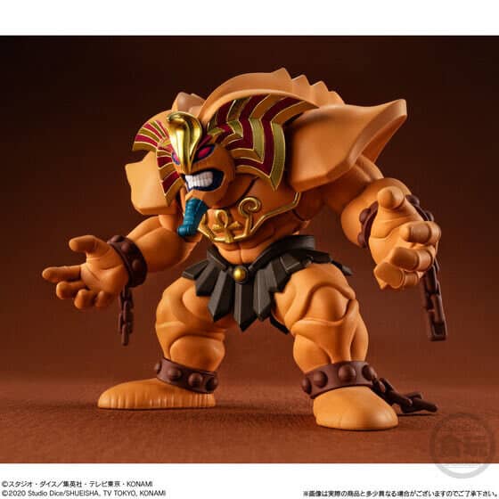 Popular monsters from “Yu-Gi-Oh!” are now available as candy toy figures! ``Exodia'' can be displayed with each part or in a combined state...