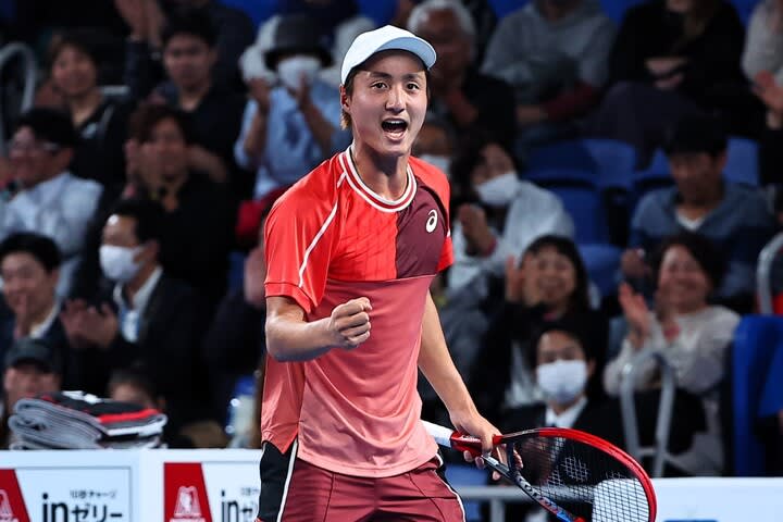First win on tour → Beat the top 10 → Become the first person to reach the final four since Kei Nishikori!Overseas reporters are excited about Shintaro Mochizuki's steady progress ``This year...