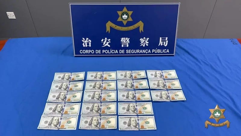 Cash theft on plane from Thailand to Macau...Chinese man arrested, police officer on vacation witnessed the whole crime