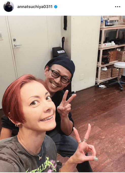 Anna Tsuchiya responds to her new, freshly cut hair: ``It's lovely'' ``It suits you, it's cute''
