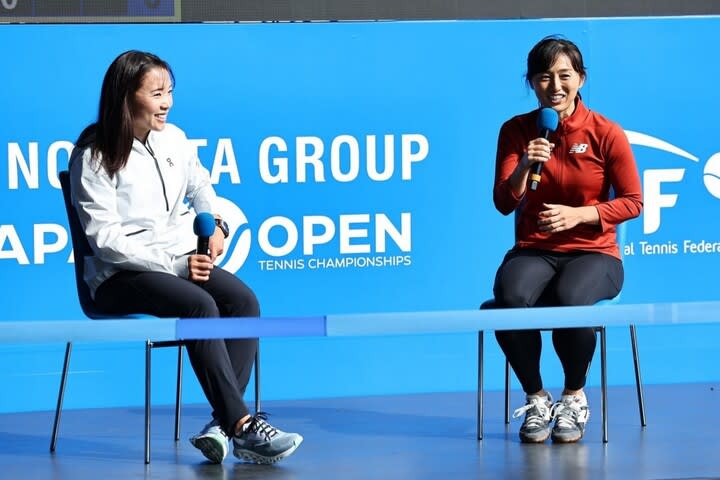 A talk event will be held between retired Misaki Doi and her ally Kurumi Nara! "Thank you for all the power...
