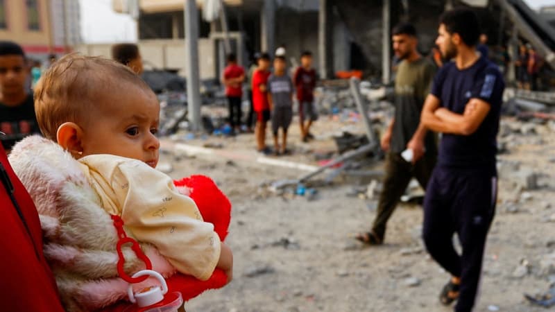 ガザ南部の避難者、「一部は北部に戻っている」と国連高官　悲惨な状況に直面し