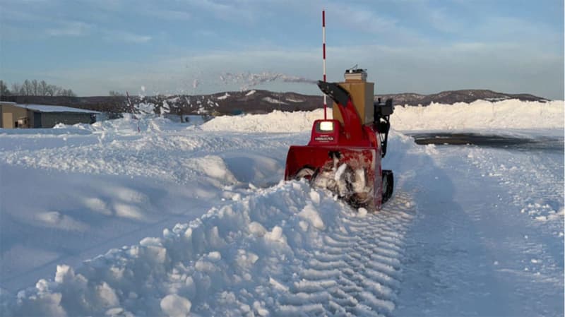 Everblue Technologies develops unmanned automatic snow removal drone ver.2.Based on Suzuki's "Mobile...