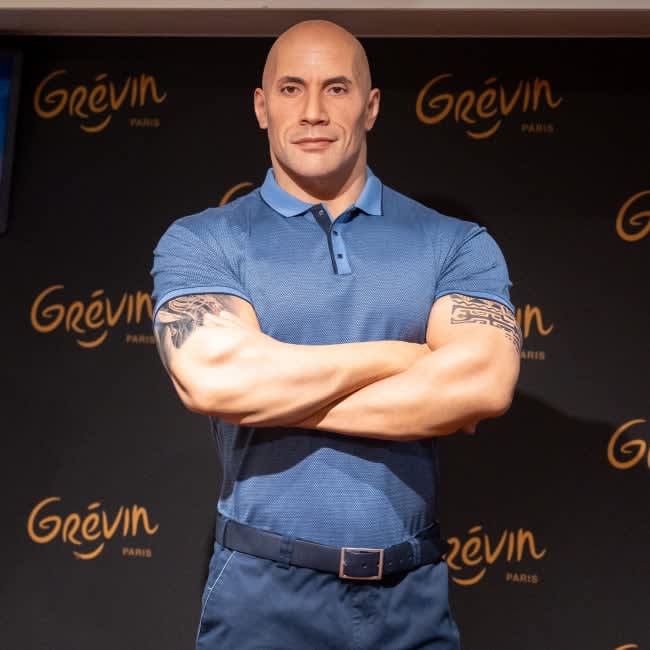 Dwayne Johnson pleads for improvements to his wax statue at Musée Grevin