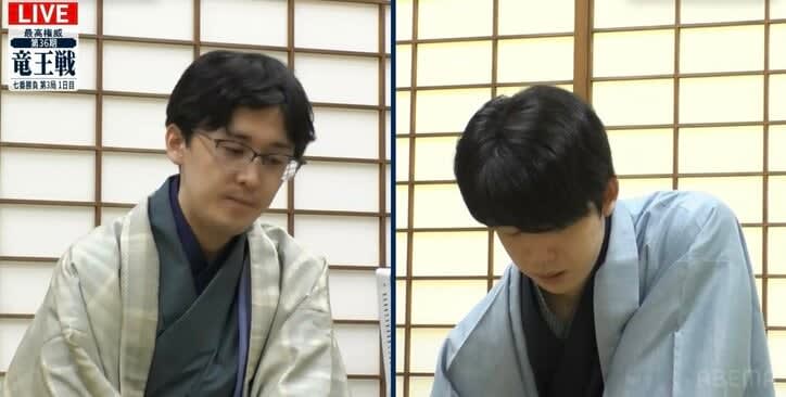 藤井聡太竜王VS伊藤匠七段、“北九州対局”は相掛かりに 午前中から長考の応酬／将棋・竜王戦七番…