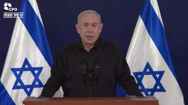 Israeli Prime Minister 'preparing' for ground invasion of Gaza; French president warns 'large-scale operation is wrong'