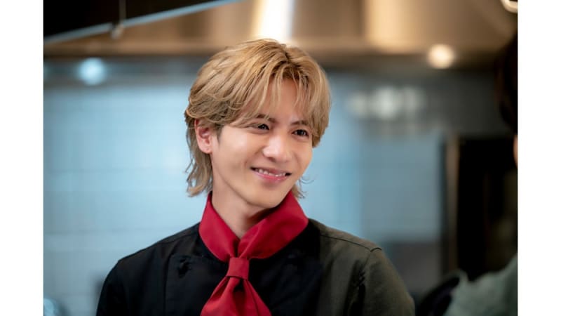 <Atsushi Shison> Congratulations on your cooking skills! "I had a good sense of cooking."