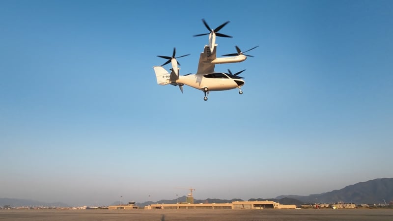 TCab Tech successfully makes first flight of tilt-rotor manned electric airplane “E20 eVTOL”